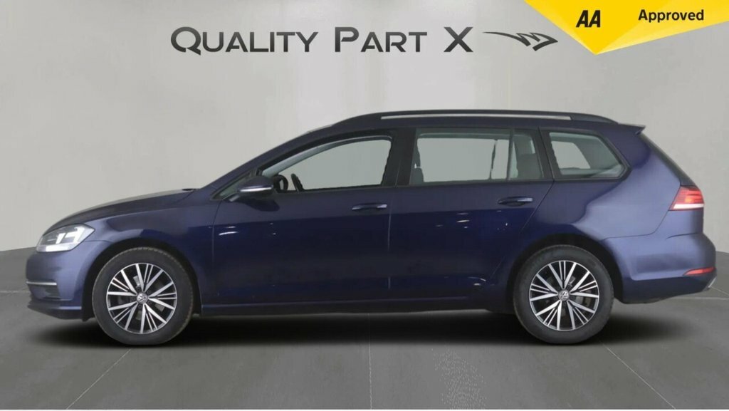 Volkswagen Golf Estate KF68NZH Blue #4