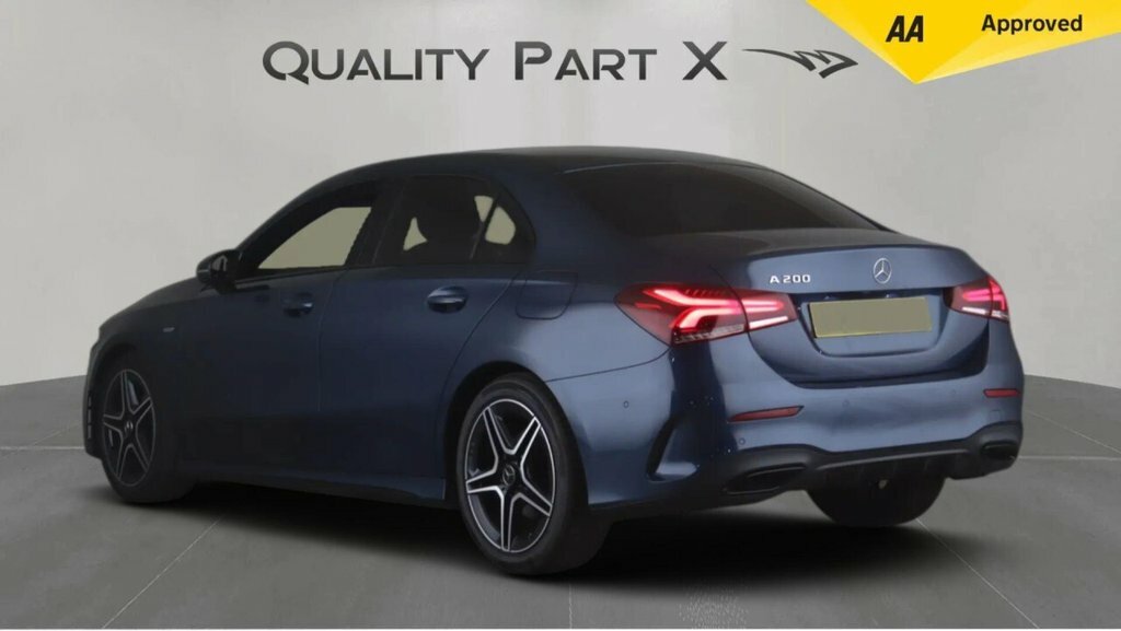 Mercedes-Benz A Class Saloon LM22DXS Blue #4