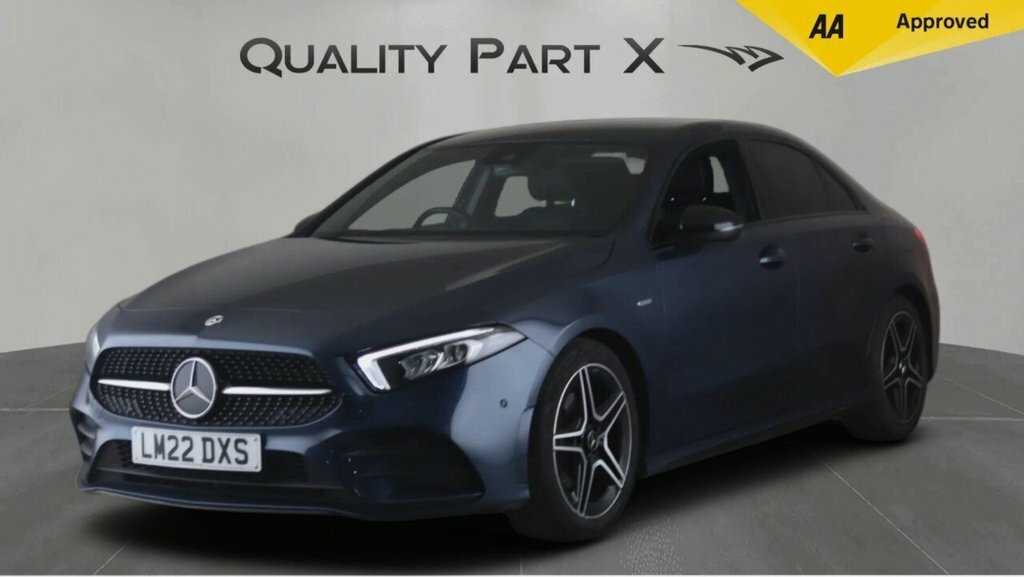 Mercedes-Benz A Class Saloon LM22DXS Blue #3