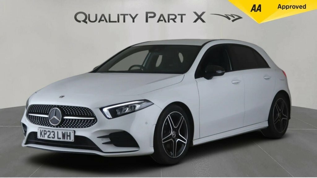 Mercedes-Benz A Class Hatchback KP23LWH White #3