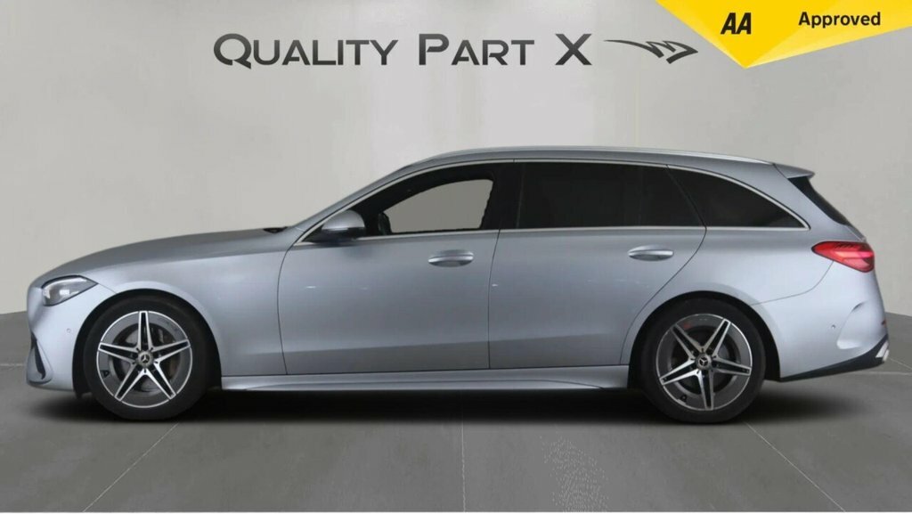 Mercedes-Benz C Class Estate WX22WZZ Silver #4