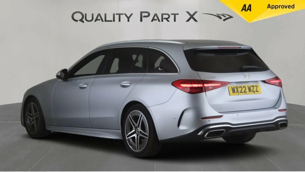 Mercedes-Benz C Class Estate WX22WZZ Silver #5