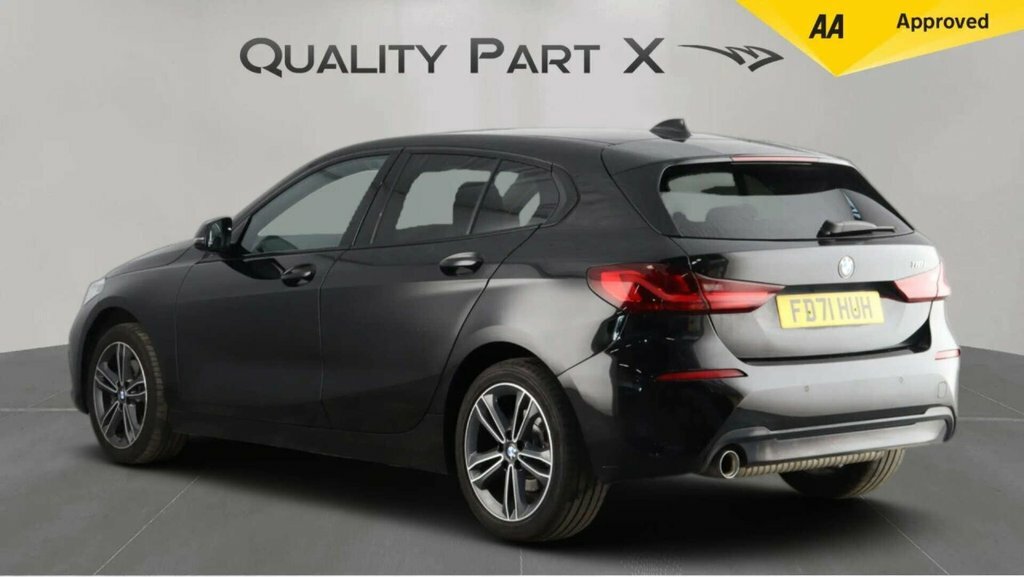 BMW 1 Series Hatchback FD71HUH Black #6