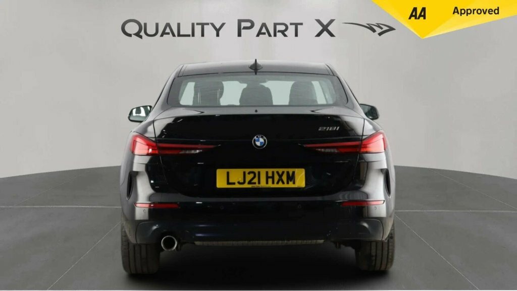 BMW 2 Series Gran Coupe Saloon LJ21HXM Black #6