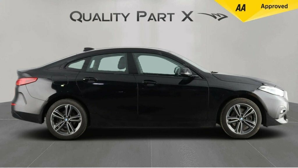 BMW 2 Series Gran Coupe Saloon LJ21HXM Black #4