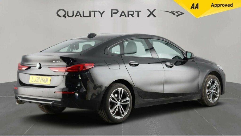 BMW 2 Series Gran Coupe Saloon LJ21HXM Black #5