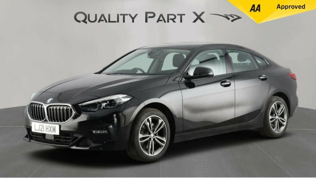 BMW 2 Series Gran Coupe Saloon LJ21HXM Black #3