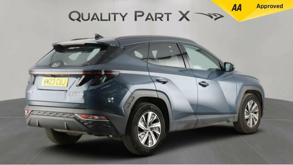 Hyundai Tucson Suv WM23CUJ Blue #5