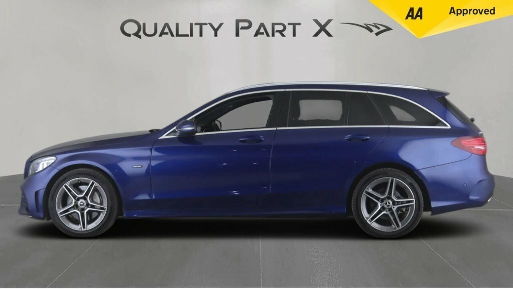Mercedes-Benz C Class Estate YP21CVK Blue #4