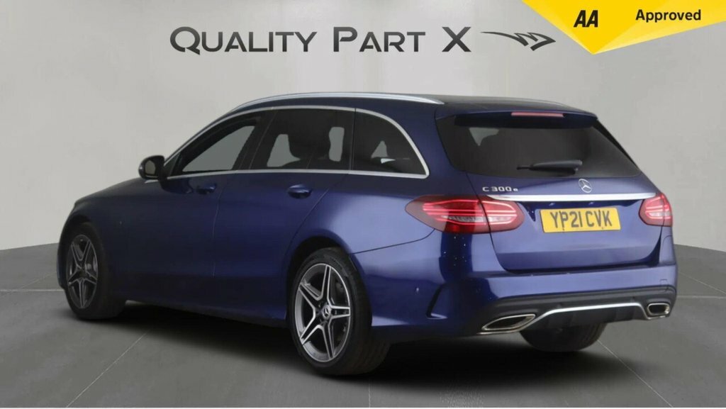 Mercedes-Benz C Class Estate YP21CVK Blue #5