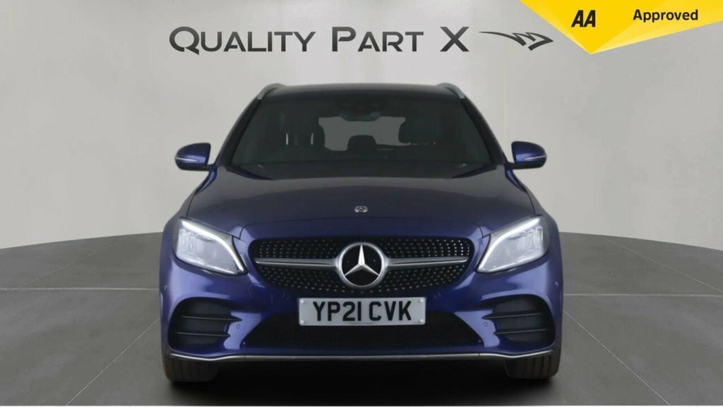 Mercedes-Benz C Class Estate YP21CVK Blue #2