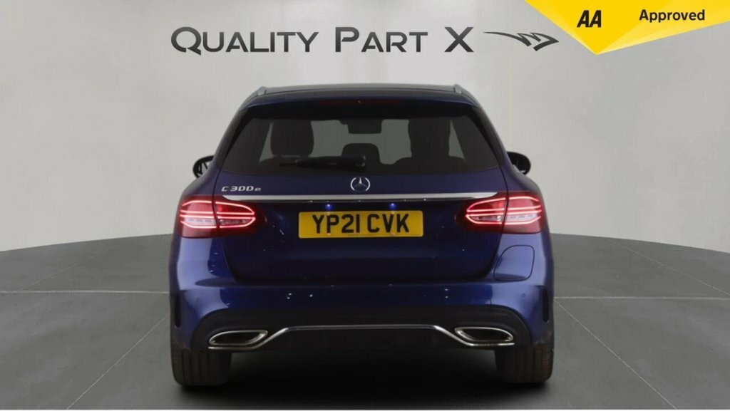 Mercedes-Benz C Class Estate YP21CVK Blue #6