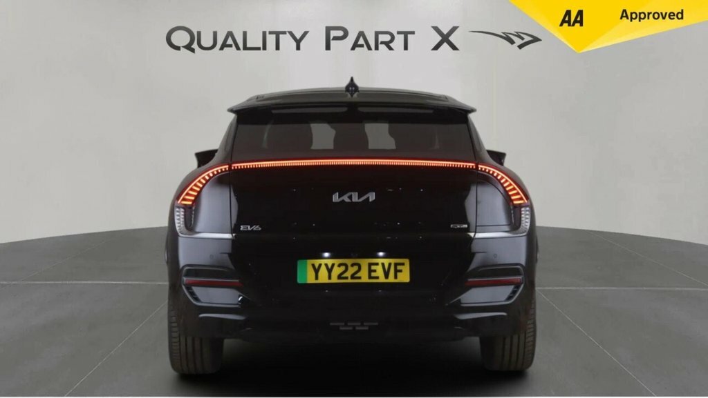 Kia EV6 Hatchback YY22EVF Black #5