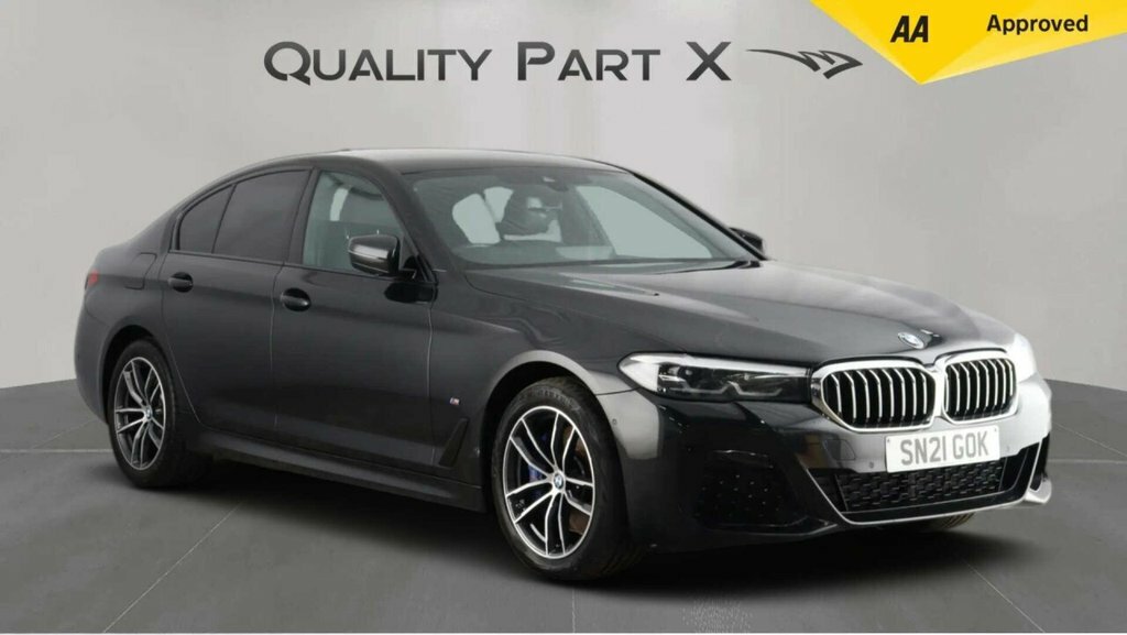 BMW 5 Series Saloon Black