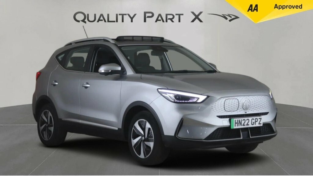 MG ZS Suv Silver
