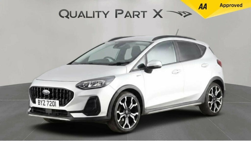 Ford Fiesta Hatchback BYZ7201 Silver #3