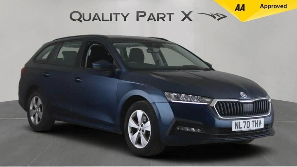 Skoda Octavia Estate NL70THV Blue