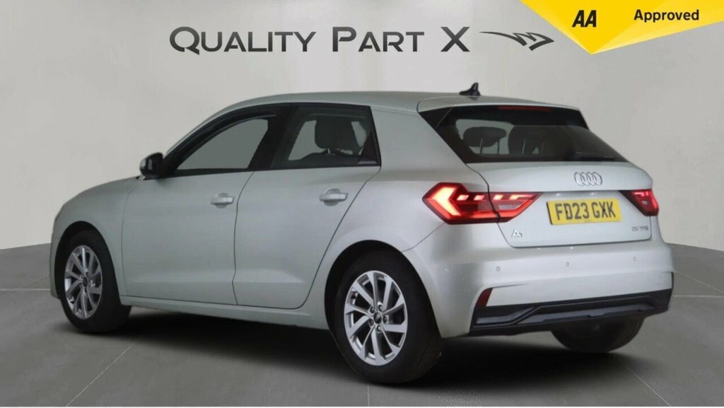 Audi A1 Hatchback FD23GXK Silver #5