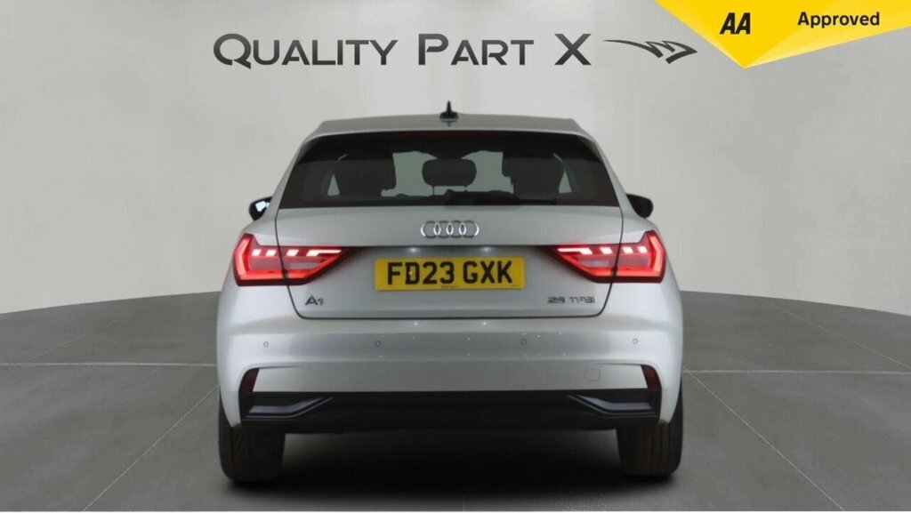 Audi A1 Hatchback FD23GXK Silver #6