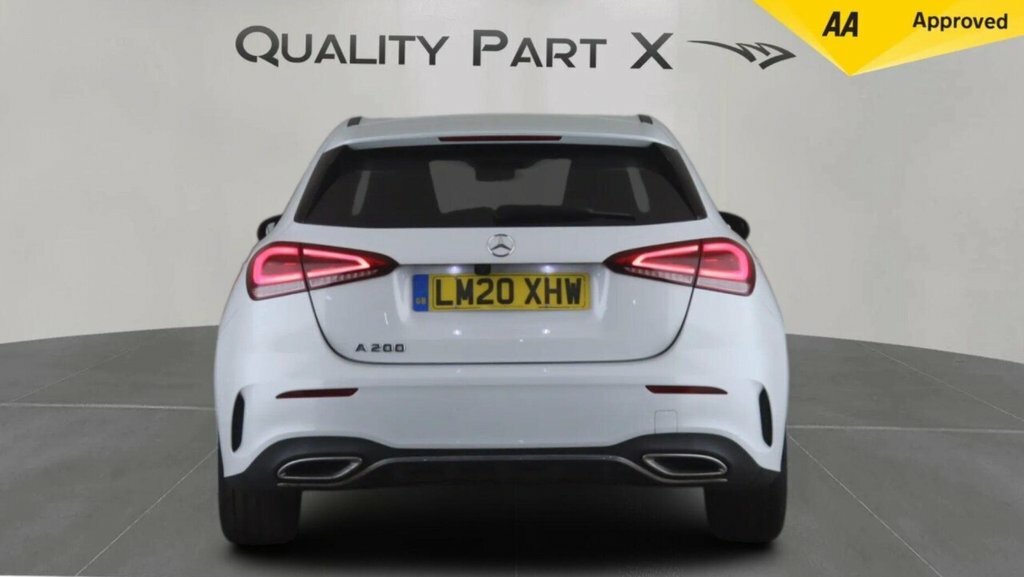 Mercedes-Benz A Class Hatchback LM20XHW White #4