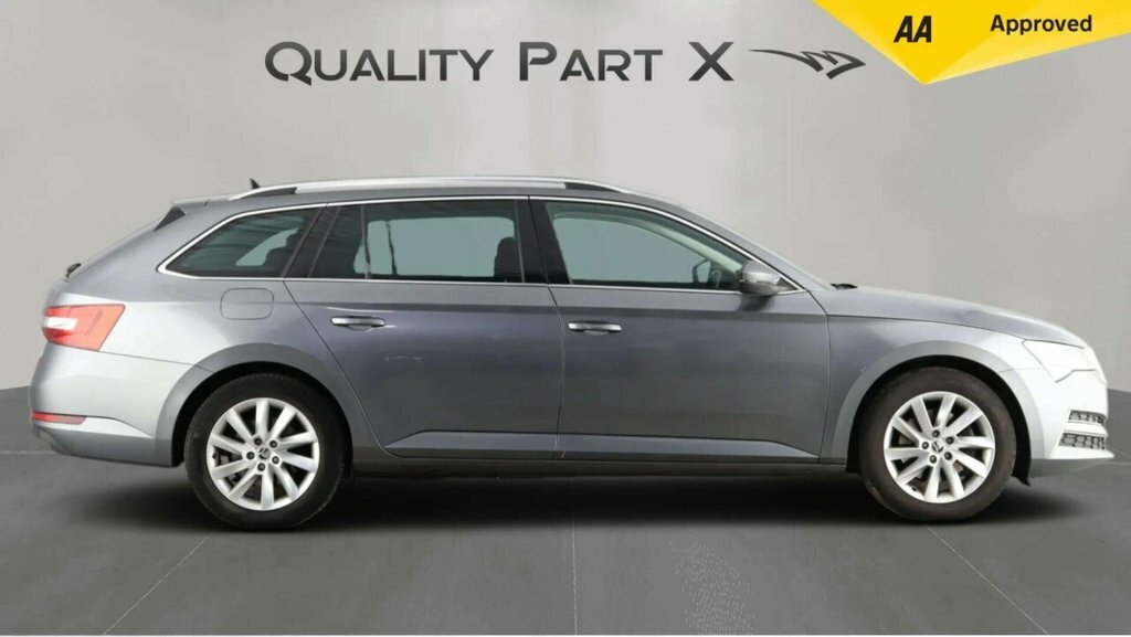 Skoda Superb Estate Grey #4