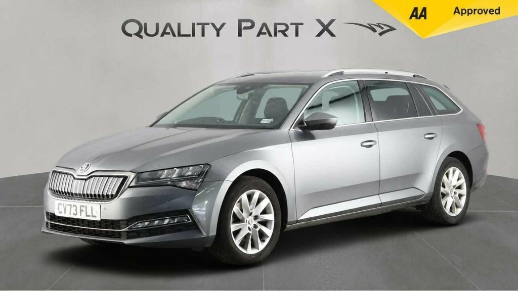 Skoda Superb Estate Grey #3