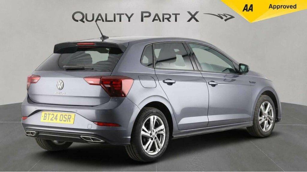 Volkswagen Polo Hatchback BT24OSR Grey #4