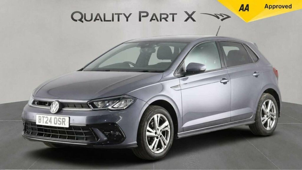 Volkswagen Polo Hatchback BT24OSR Grey #3