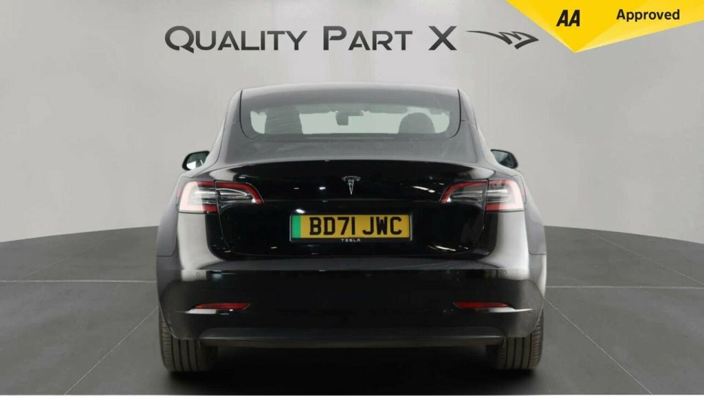 Tesla Model 3 Saloon BD71JWC Black #6
