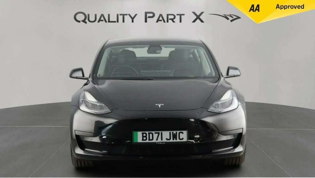 Tesla Model 3 Saloon BD71JWC Black #2