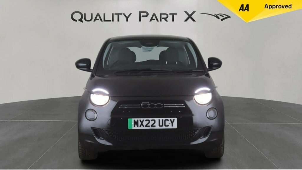 Fiat 500E Hatchback Black #2
