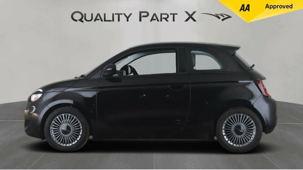 Fiat 500E Hatchback Black #3