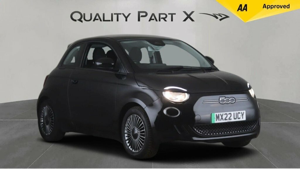 Fiat 500E Hatchback Black