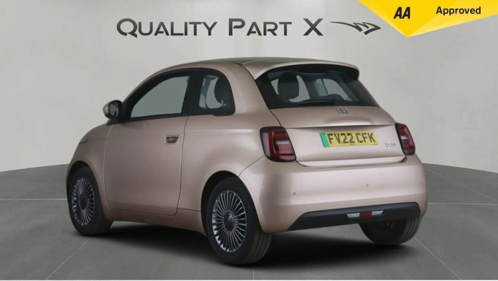 Fiat 500E Hatchback Gold #5
