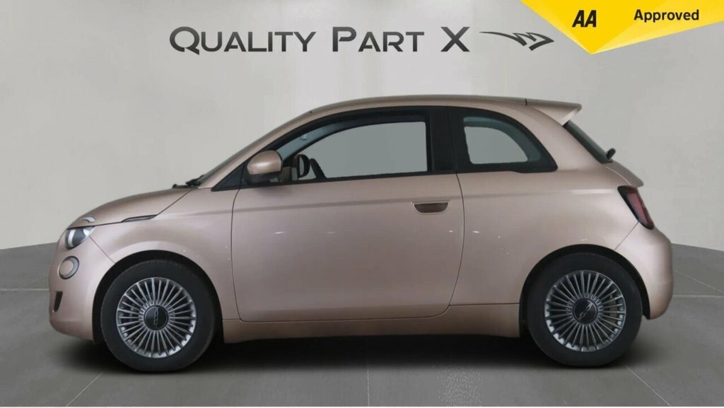 Fiat 500E Hatchback Gold #4