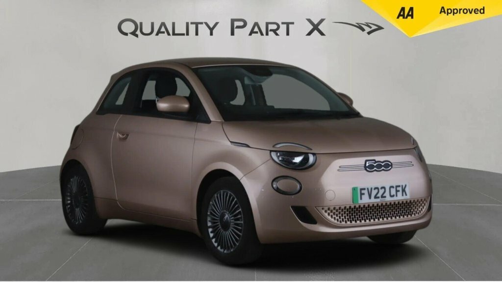 Fiat 500E Hatchback Gold