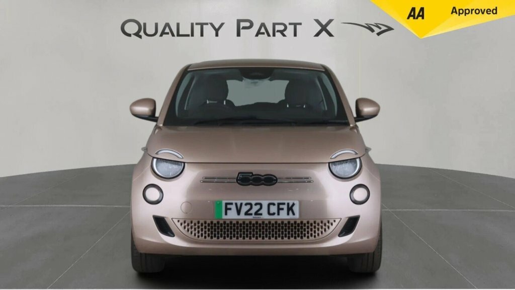 Fiat 500E Hatchback Gold #2