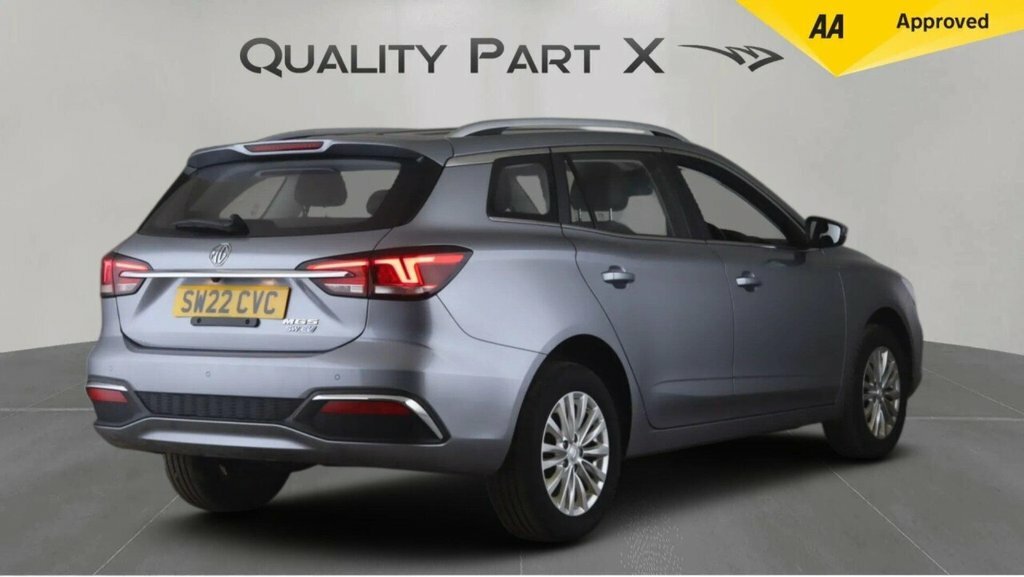 MG MG5 Estate Silver #6