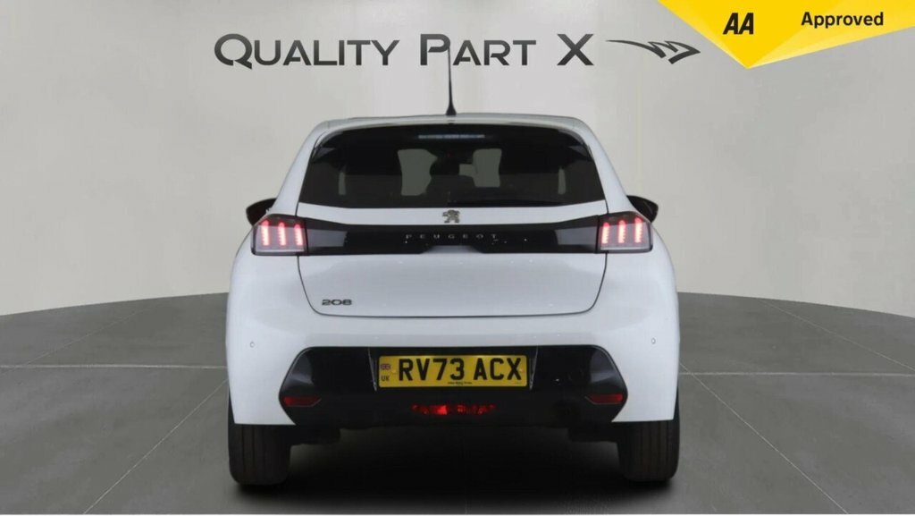 Peugeot 208 Hatchback RV73ACX White #6
