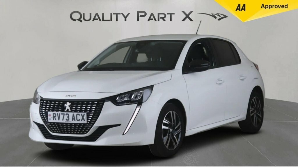 Peugeot 208 Hatchback RV73ACX White #3