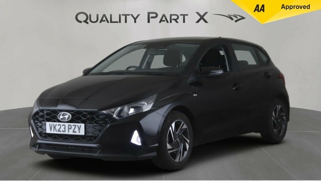 Hyundai I20 Hatchback VK23PZY Black #3