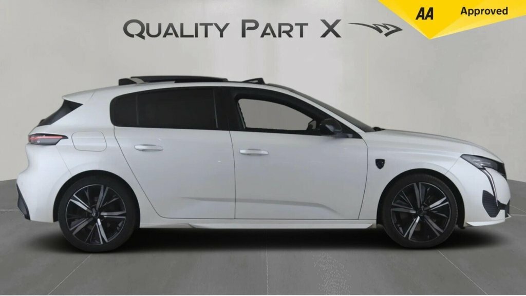 Peugeot 308 Hatchback VN72JPX White #5