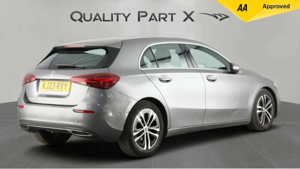 Mercedes-Benz A Class Hatchback KJ23RVY Grey #4