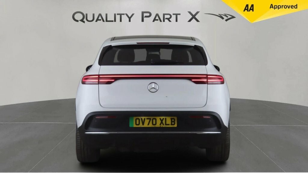 Mercedes-Benz EQC Suv White #6