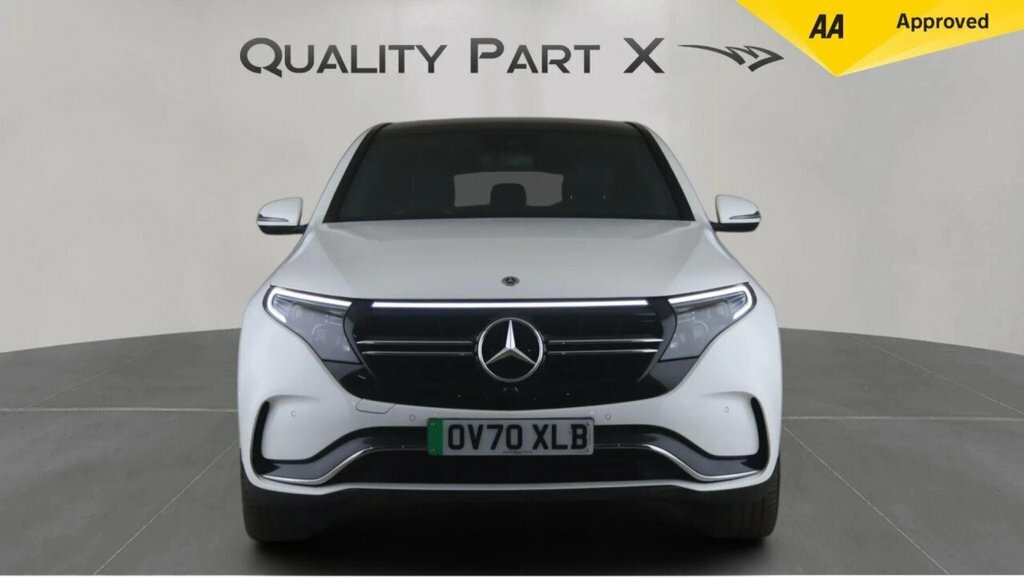 Mercedes-Benz EQC Suv White #2