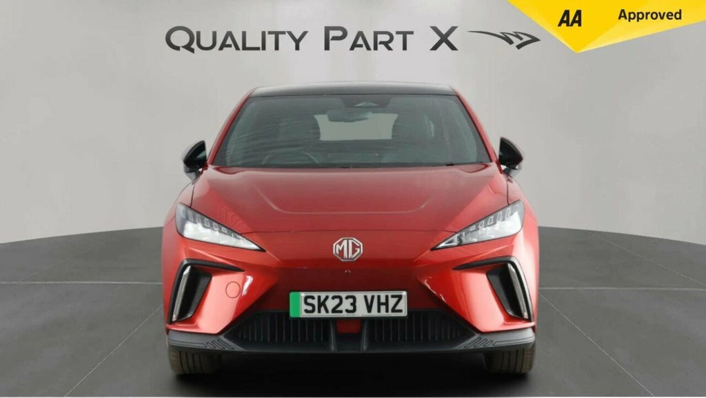 MG MG4 Hatchback Red #2