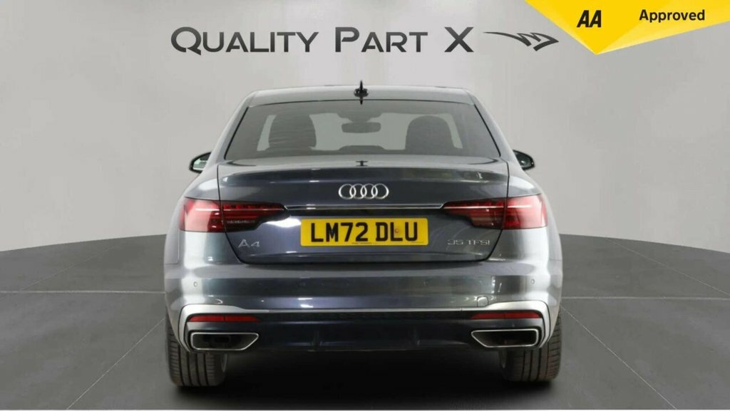 Audi A4 Saloon LM72DLU Grey #6