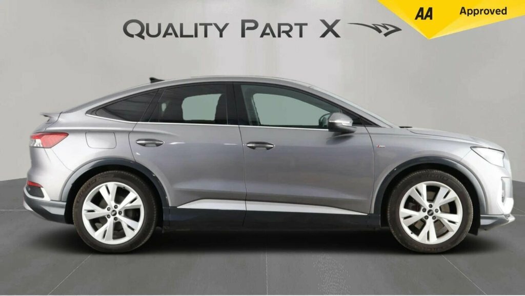 Audi Q4 E Tron Suv Grey #4
