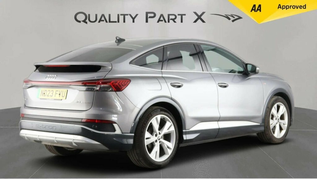 Audi Q4 E Tron Suv Grey #5