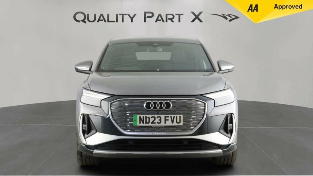 Audi Q4 E Tron Suv Grey #2